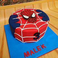 "Spiderman cake"