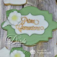 First communion cookies