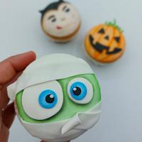 Cup cake halloween 