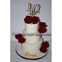 40th Birthday cake woman