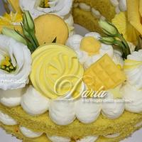 Yellow cream tarte