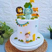 Animals cake 