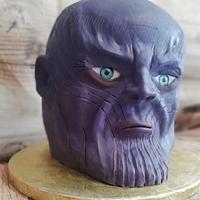 Thanos sculpted head