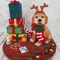 HO-HO-HO Puppy Cake HO-HO-HO Puppy Cake