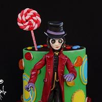 Willy Wonka and the Chocolate Factory Cake 