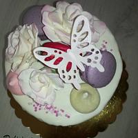 Melody cake for a lady