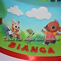 Bing Bunny cake
