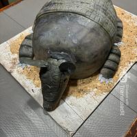 Armadillo Groom's Cake