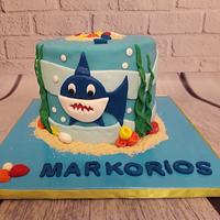 Baby Shark Cake