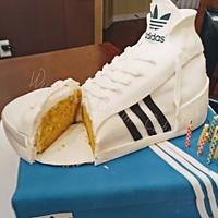 Adidas Shoe Cake