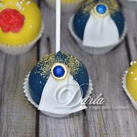 The beauty and the beast cakepops