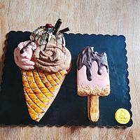 Ice Cream Cream Tart 🍦💜