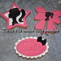 Barbie cookies themed