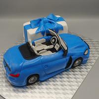 Blue car 