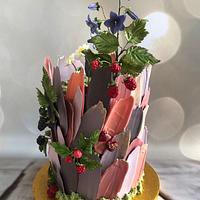 Meadow on cake