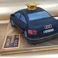 Audi A8 cake 