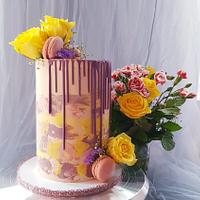 Flower cake 