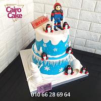 Ski Cake