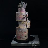 Structural wedding /engagement Cake 