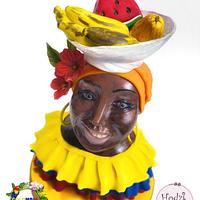Colombian lady bust- Colombia International Collaboration 2021