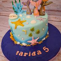 "Mermaid Tail cake"