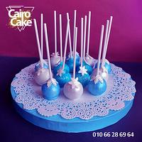 Frozen Elsa Cake & Cookies , Cakepops