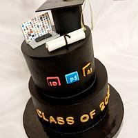 "Graduation cake"