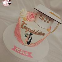 "Graduation cake"