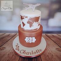 🌎 World Traveller Birthday Cake 🌎