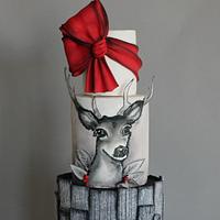 Reindeer Cake from The HOliday Collection ONline class