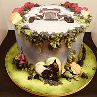 Austin car cake
