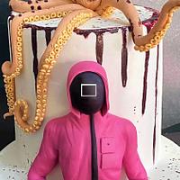 Squid Game Cake