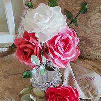 Roses - edible paper