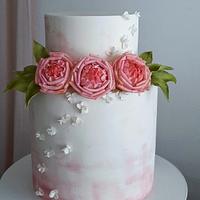 Beach wedding cake Beach wedding cake