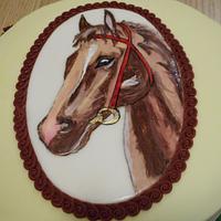 Horse cake 