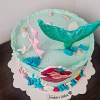 Ariel cake - the little mermaid 