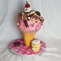 ice cream cake 3 d