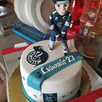 hockey cake