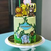 Baby Animal Cake 