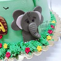 Animals cake 