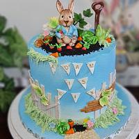 Petter rabbit cake 
