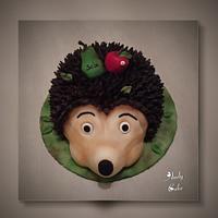 Hedgehog birthday cake Hedgehog birthday cake