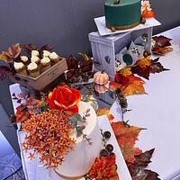 Fall dessert table 