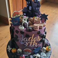 Pokemon birthday/ Halloween cake 