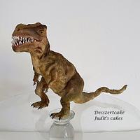 Tyrannosaurus modelling figure