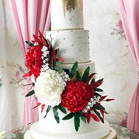 Extravangant wedding cakes.