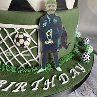 Samuel’s football party cake