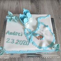 christening cake