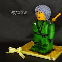 Standing Lloyd cake