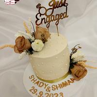 "Engagement cake"